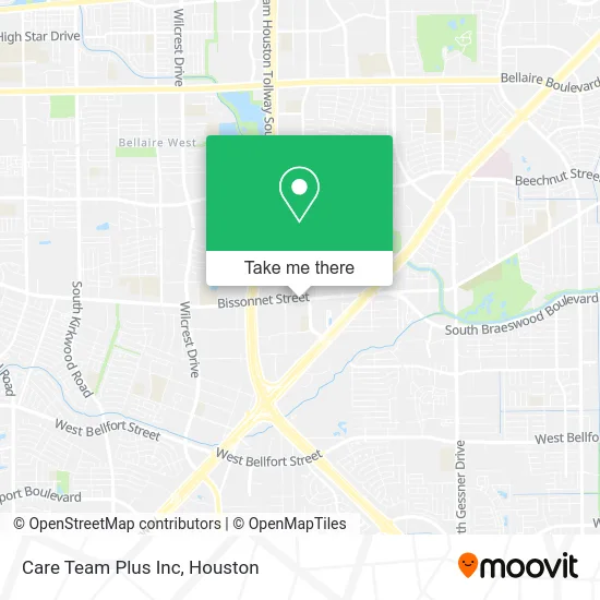 Care Team Plus Inc map