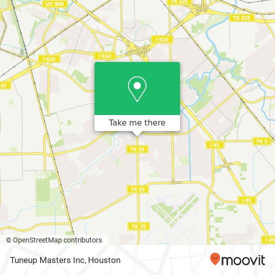 Mapa de Tuneup Masters Inc