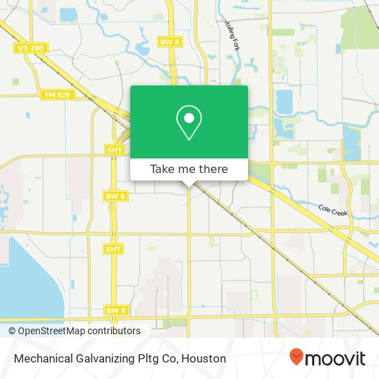 Mechanical Galvanizing Pltg Co map