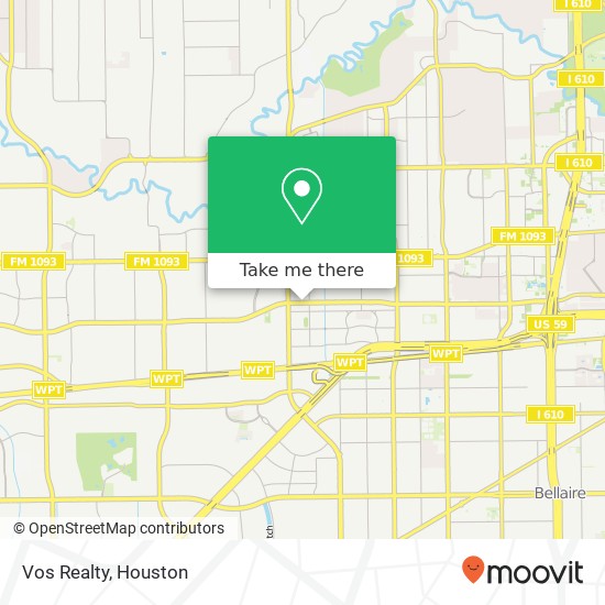 Vos Realty map