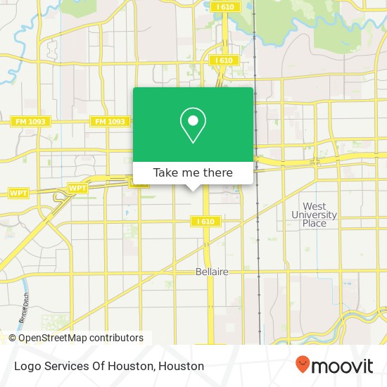 Logo Services Of Houston map