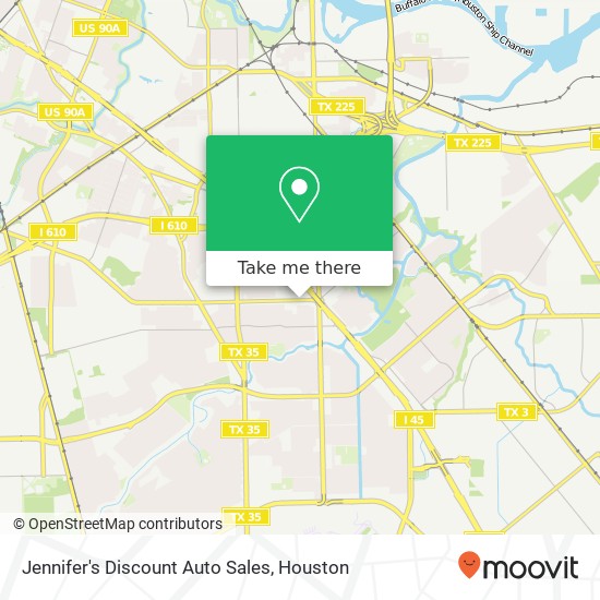 Mapa de Jennifer's Discount Auto Sales