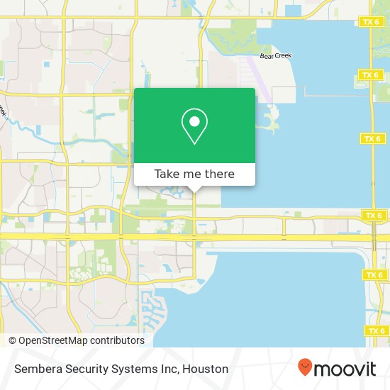 Sembera Security Systems Inc map