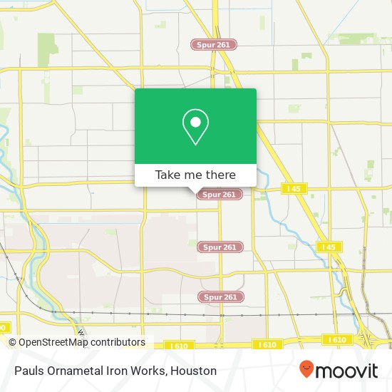 Mapa de Pauls Ornametal Iron Works