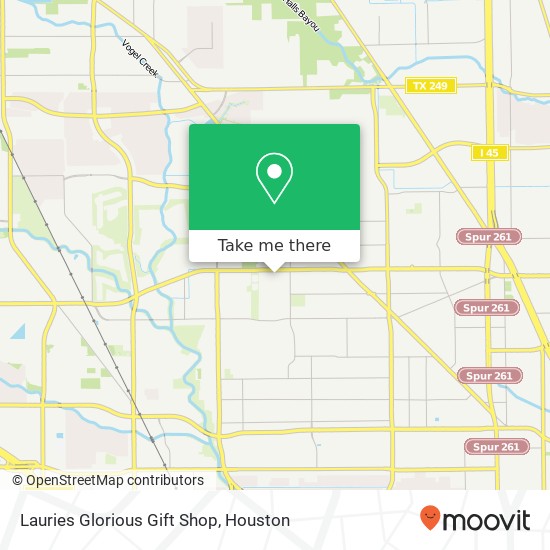 Lauries Glorious Gift Shop map