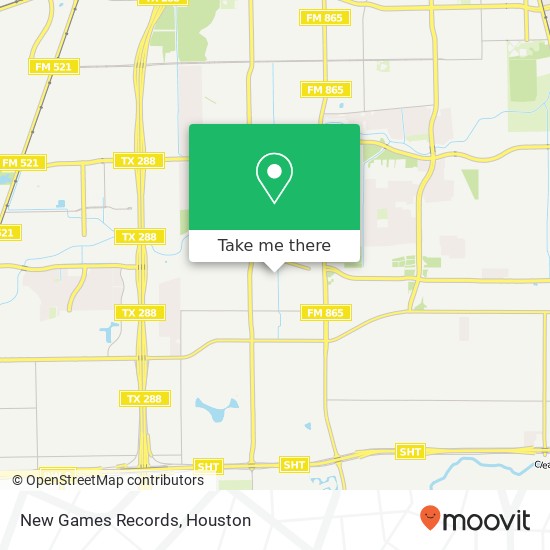 New Games Records map