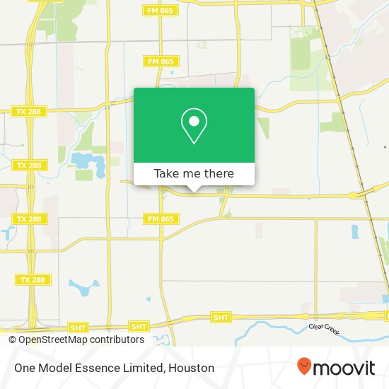 Mapa de One Model Essence Limited