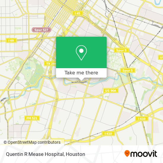 Mapa de Quentin R Mease Hospital