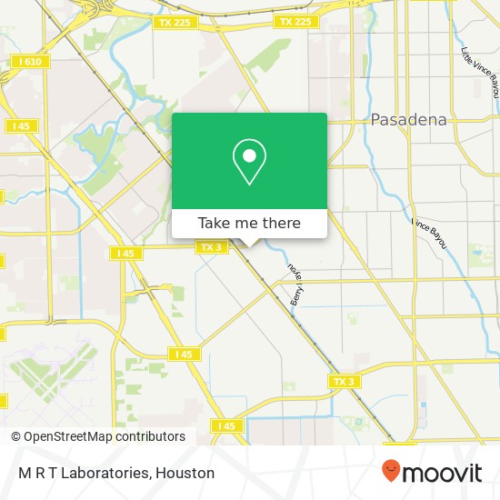 M R T Laboratories map