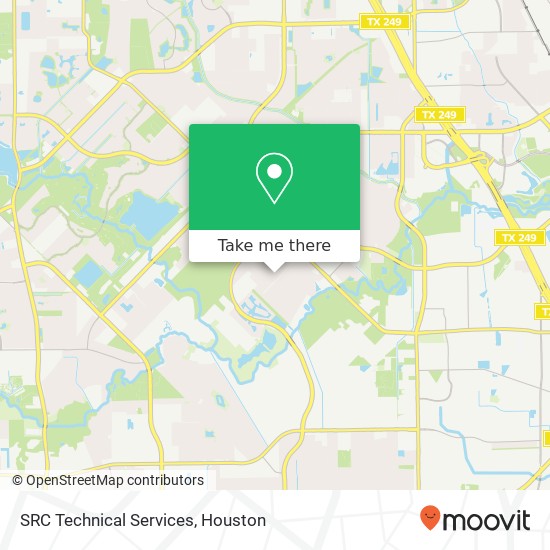Mapa de SRC Technical Services