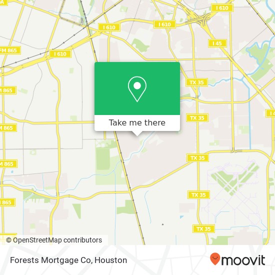 Mapa de Forests Mortgage Co