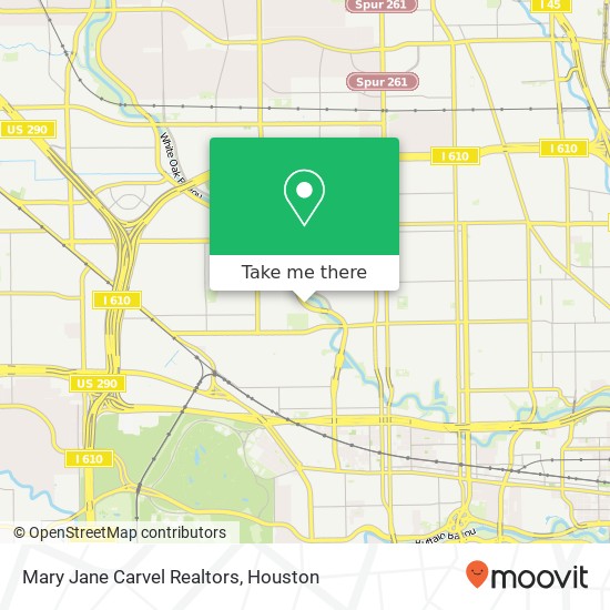 Mary Jane Carvel Realtors map