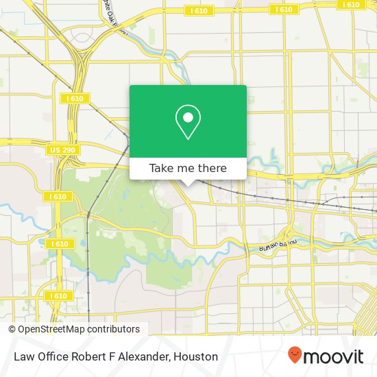 Mapa de Law Office Robert F Alexander