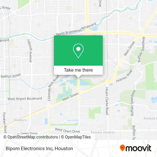 Bipom Electronics Inc map