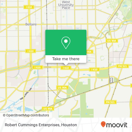 Robert Cummings Enterprises map