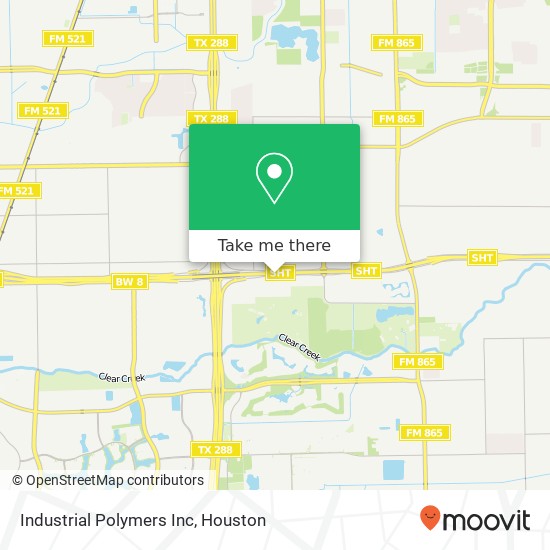 Mapa de Industrial Polymers Inc