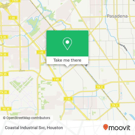 Mapa de Coastal Industrial Svc