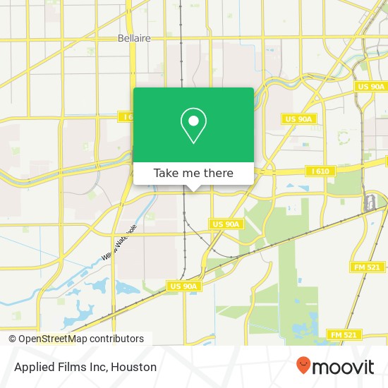 Mapa de Applied Films Inc