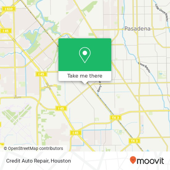 Credit Auto Repair map