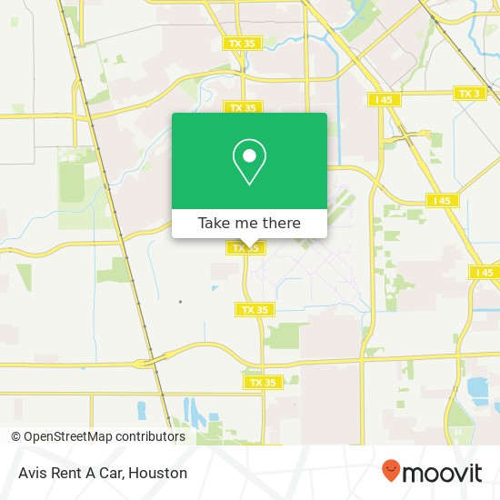 Mapa de Avis Rent A Car