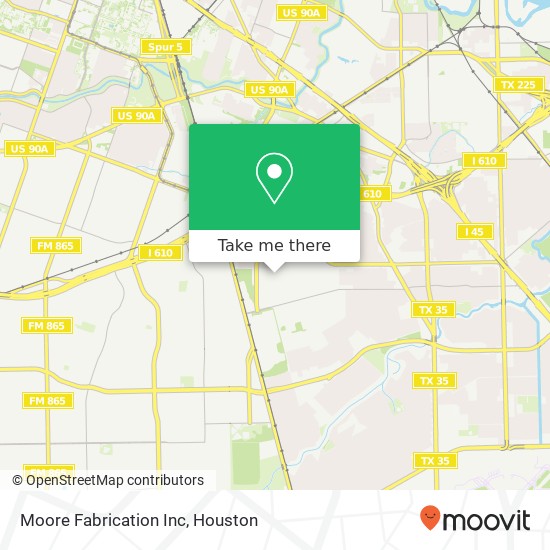 Moore Fabrication Inc map