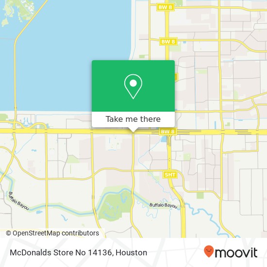 McDonalds Store No 14136 map