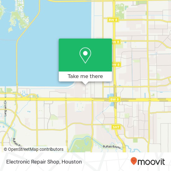 Electronic Repair Shop map