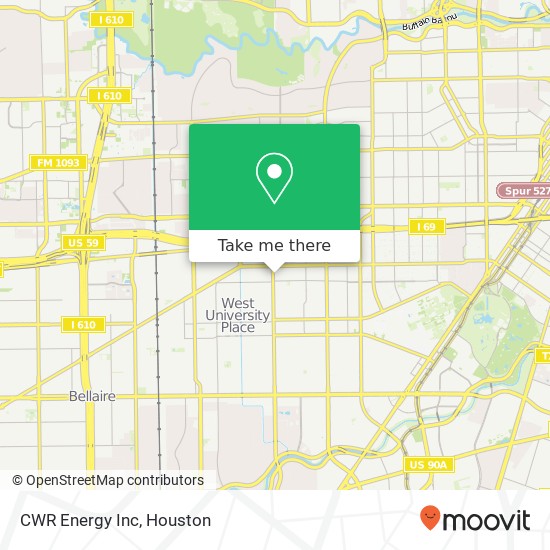 CWR Energy Inc map