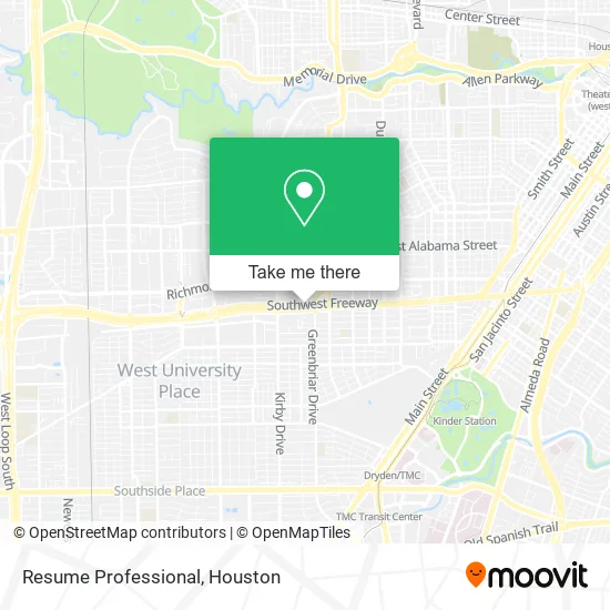 Resume Professional map