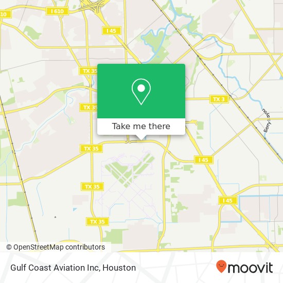 Gulf Coast Aviation Inc map