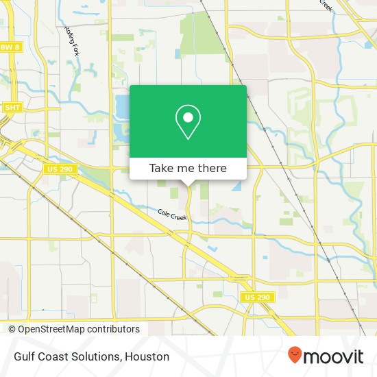 Gulf Coast Solutions map
