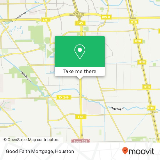 Good Faith Mortgage map