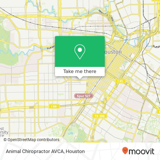 Animal Chiropractor AVCA map