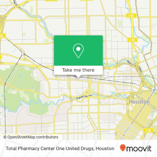 Total Pharmacy Center One United Drugs map