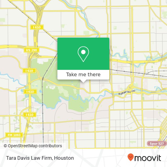 Mapa de Tara Davis Law Firm