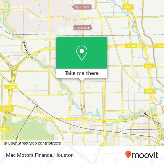 Mapa de Mac Motors Finance