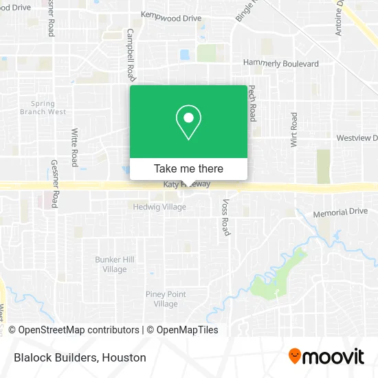 Blalock Builders map