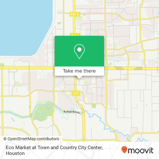 Eco Market at Town and Country City Center map