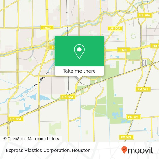 Mapa de Express Plastics Corporation