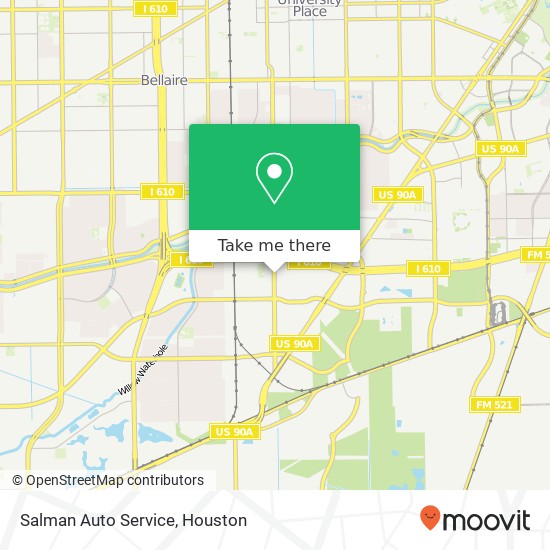 Mapa de Salman Auto Service