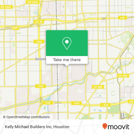 Kelly Michael Builders Inc map