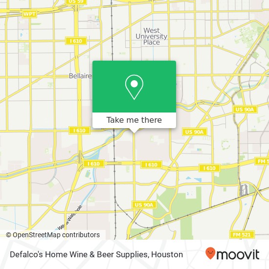 Defalco's Home Wine & Beer Supplies map