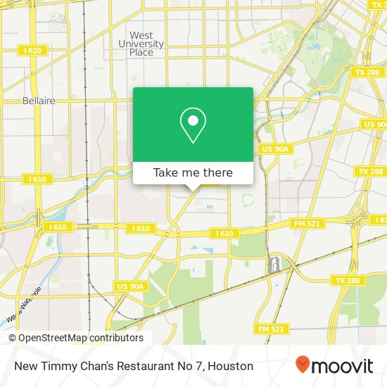 Mapa de New Timmy Chan's Restaurant No 7