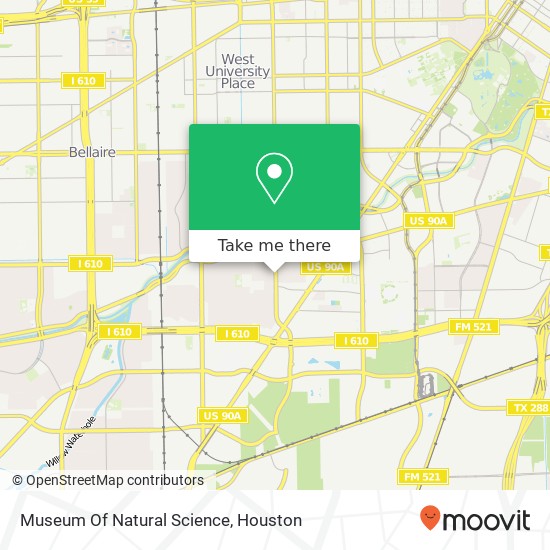 Museum Of Natural Science map