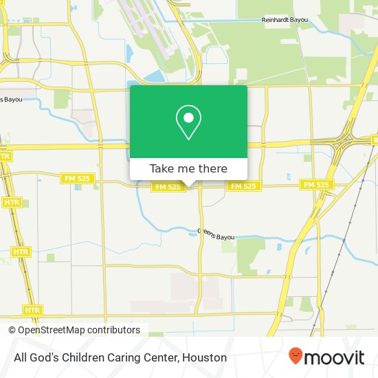 Mapa de All God's Children Caring Center