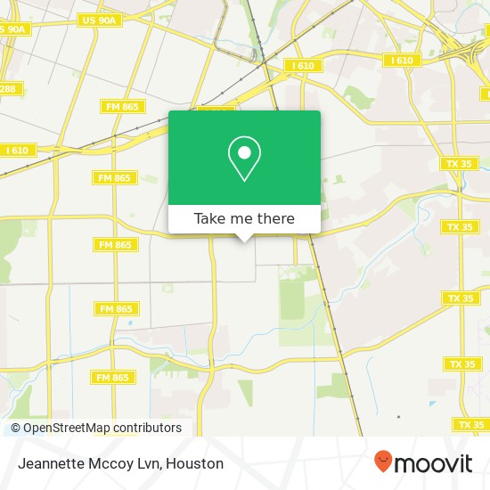 Jeannette Mccoy Lvn map