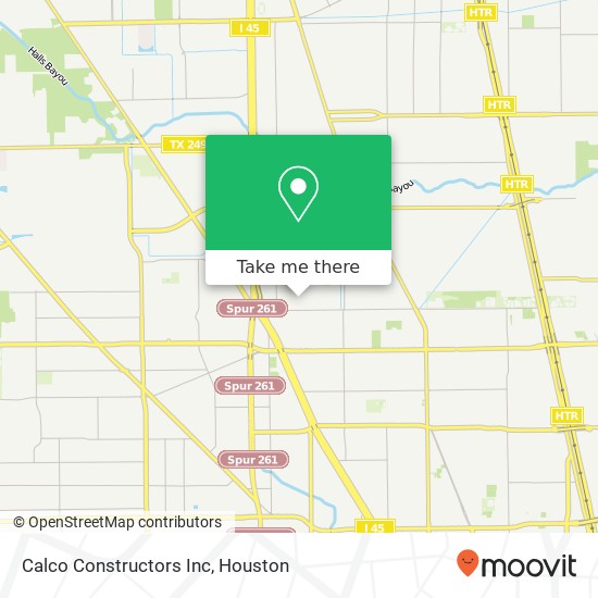 Calco Constructors Inc map