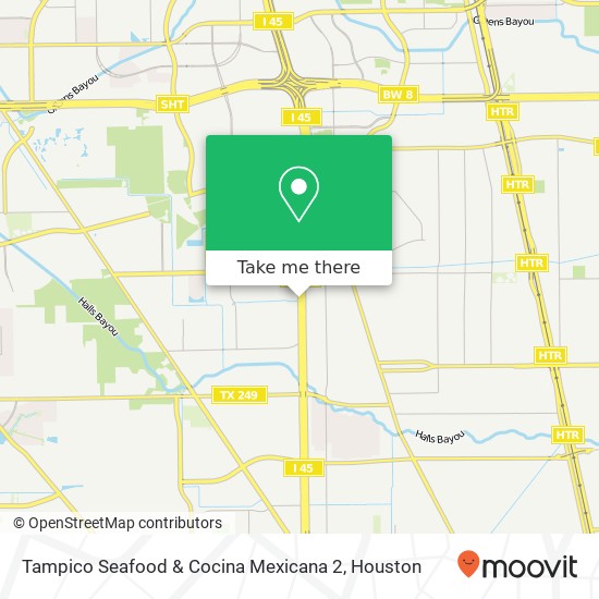 Tampico Seafood & Cocina Mexicana 2 map