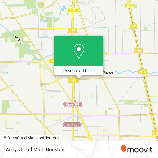 Mapa de Andy's Food Mart