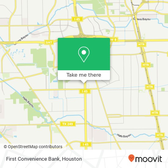 First Convenience Bank map
